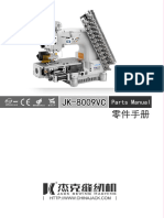 JK-8009VC Parts Book