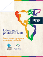 Liderazgos Políticos LGBTI. Construyendo Democracia en América y El Caribe