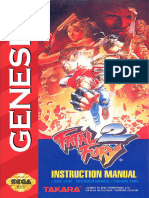 Fatalfury2 MD Us Manual