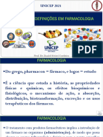 Conceitos e Definições Em Farmacologia 2021