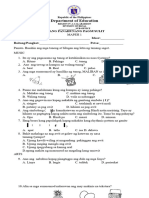 Q1 Periodical Test in MAPEH 1