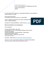 URGENT Poste de FFI À Antoine Béclère en Obstétrique Pour Mai 2023 (Recherche Interne Francophone)