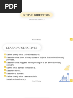 3.1.2 Install Active Directory Presentation