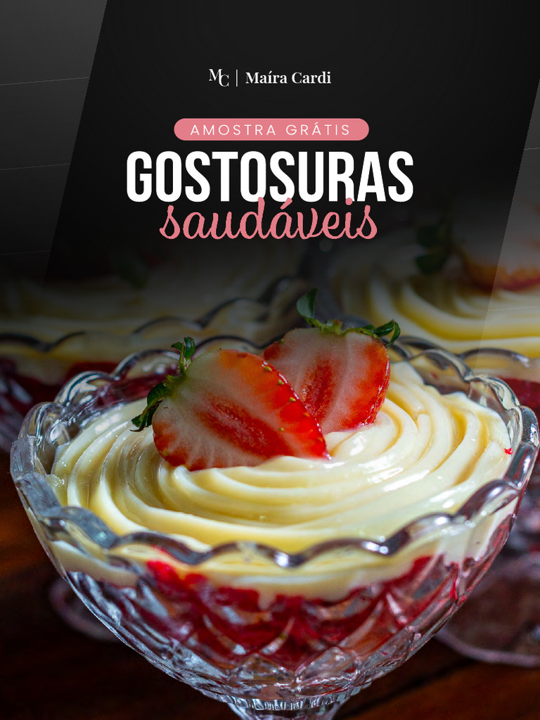Livro Digital Amostra de Gostosuras Saudaveis | PDF | Chocolate | Pizza