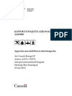 Rapport D'Enquête Aéronautique A14F0065