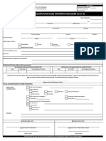 OMB Form 4 - Request For Complaint-Case Information Form Revised