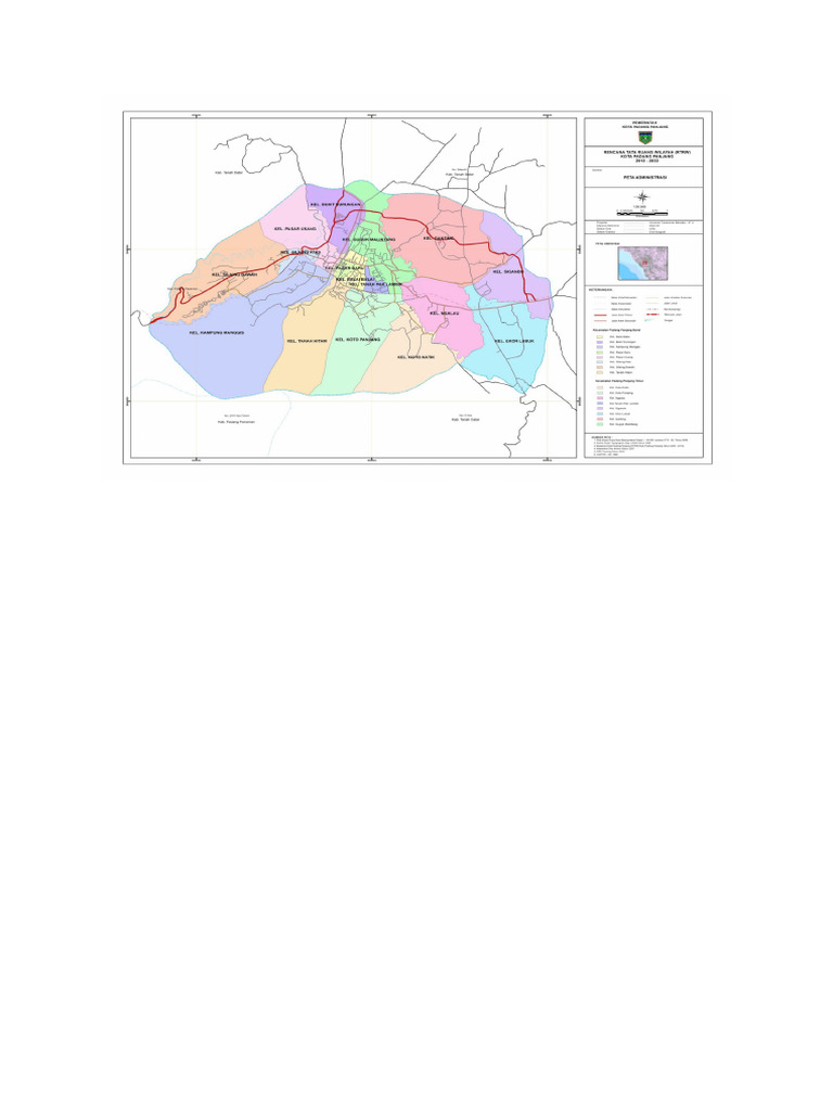 580071543-Peta-Kota-Padang-Panjang | PDF
