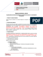 TDR Estudios Preliminares DV Quescay Paucartambo Cu-116 Rv01