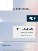 Perpajakan PPH 22 & 23