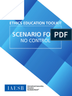IAESB Ethics Education Toolkit Scenario 4 No Control