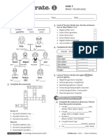 COL - TRB1 - Vocabulary - Basic Unit 1