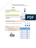 Exercises Calibration