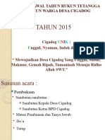 Pembinaan RT Dan RW Ta 2015