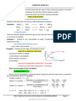 HSSRPTR - +2 Chemistry Chemical Kinetics