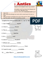 Article Worksheets