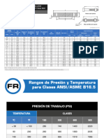 Ficha Tecnica de Brida Ciega 600 LBS