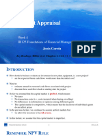 Lecture-7 8 Project-Appraisal
