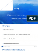 Lecture-11 12 Payout-Policy