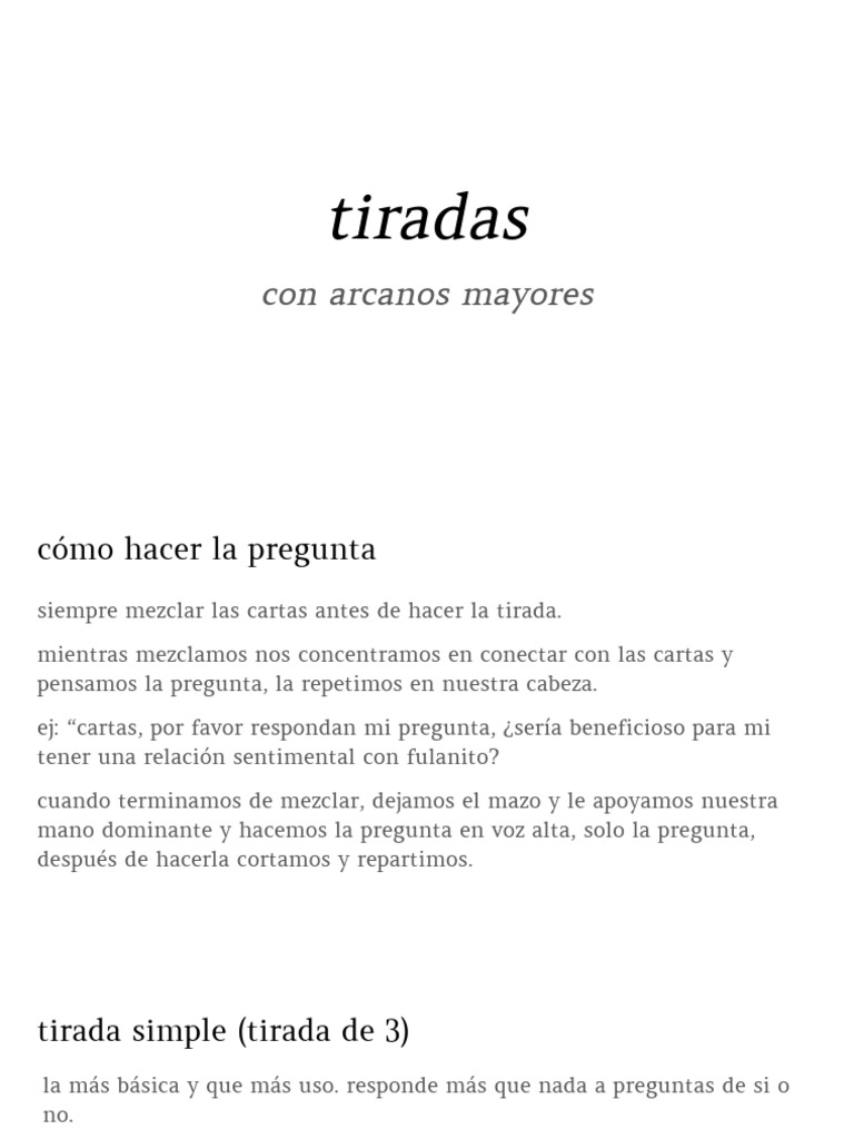 Tiradas 1 PDF