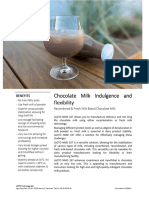 Chocolate Milk Indulgence and Flexibility