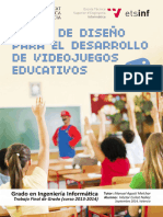 CUÑAT - Guías de Diseño para El Desarrollo de Videojuegos Educativos