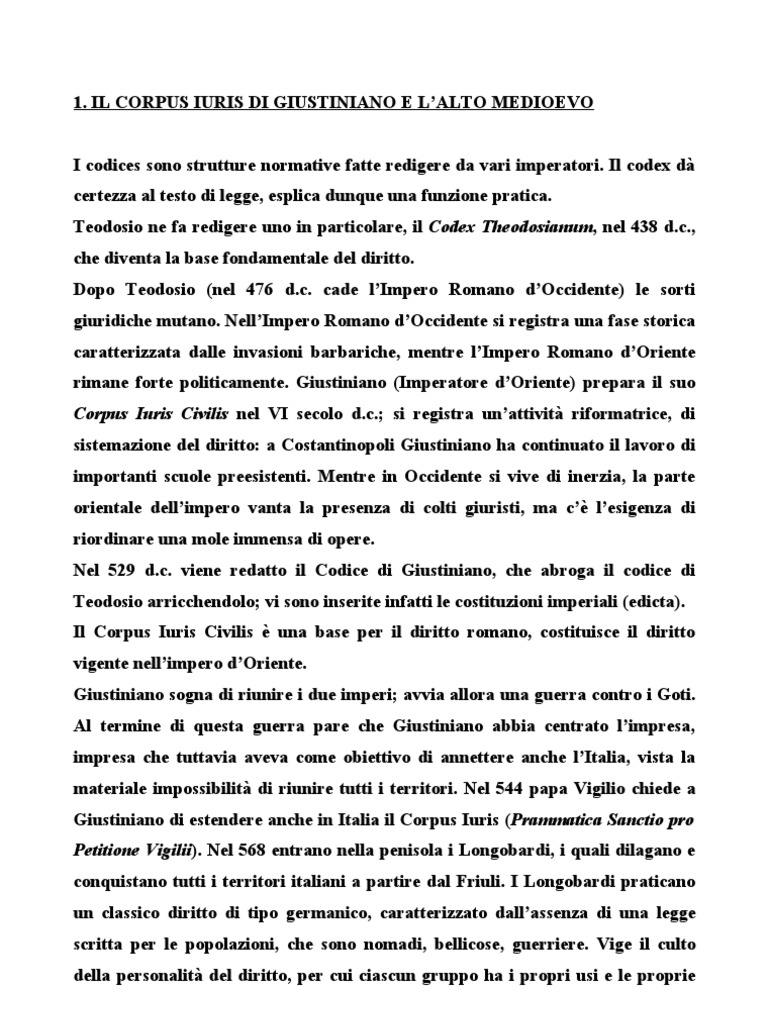Storia Del Diritto Medievale E Moderno Pdf