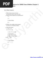 Important Questions For CBSE Class 6 Maths Chapter 2 Whole Numbers