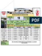 Reporte de Comunicaciones JRCH 19-10-2023