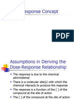 Dose-Response Concept