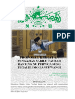 Proposal Kegiatan Pengajian Sabilu Taubah