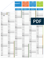 Calendrier Scolaire 2023 2024 Semestre 1