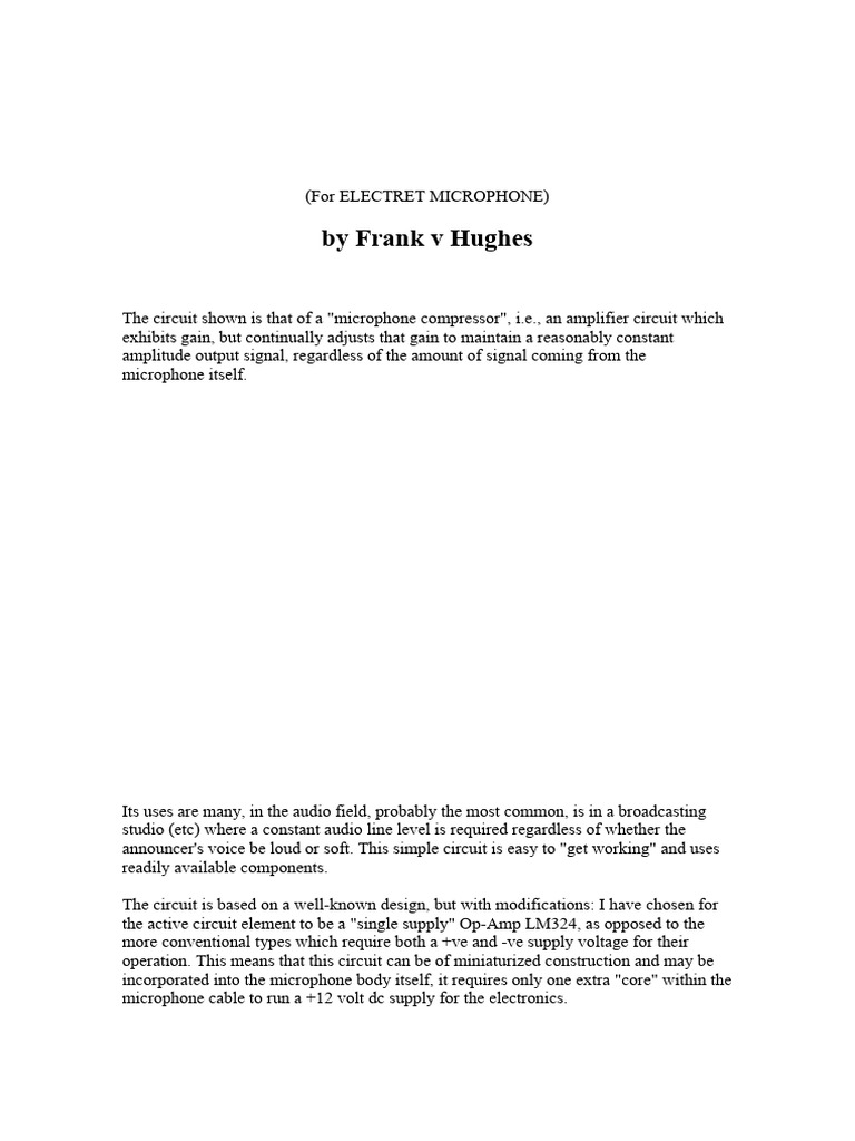 Microphone Compressor PDF