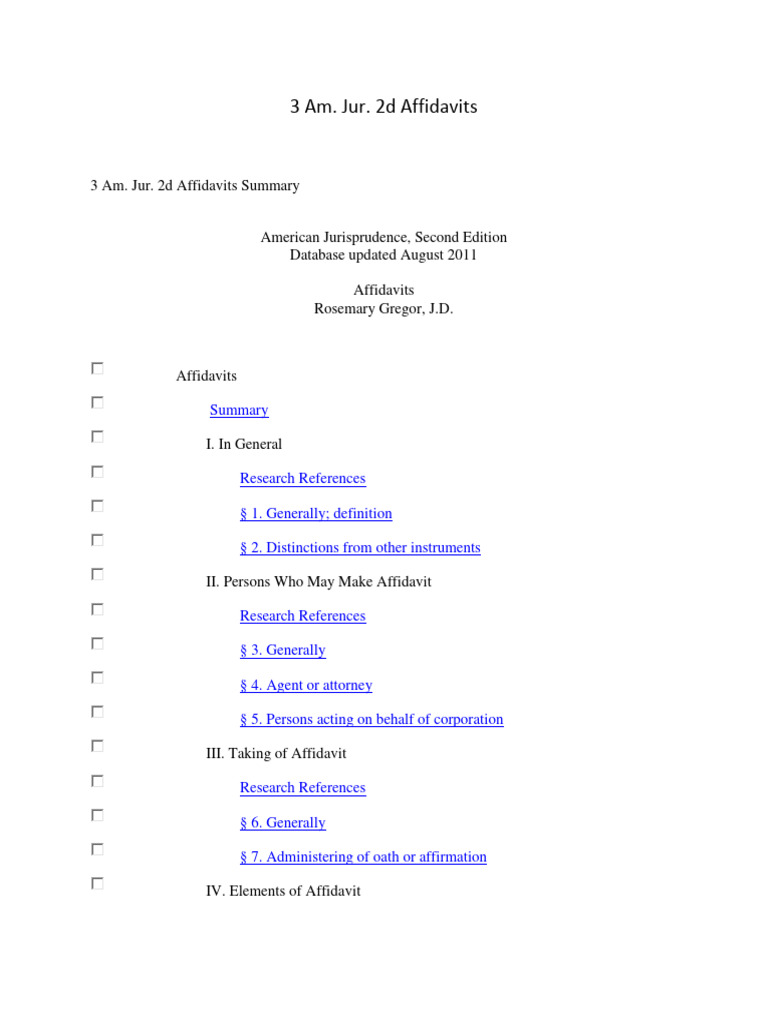 What Does Am Jur 2d Stand For