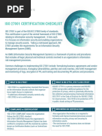 ISO 27001 Certification Checklist