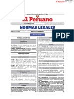 Normas Legales: Umario