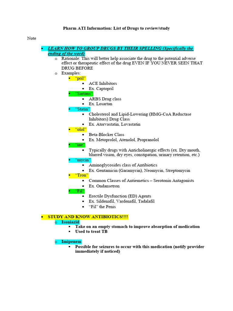 Unlocking Lisinopril Your Key To Ati Exam Mastery - 2h15oj4