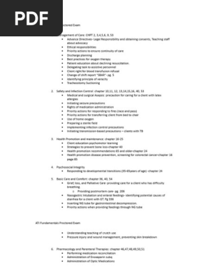 ATI Fundamentals Protored Exam - Concept Guide, Study Material
