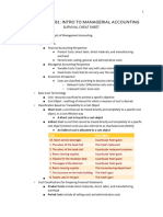 Introduction to Managerial Accounting BUAD 281 Cheat Sheet p