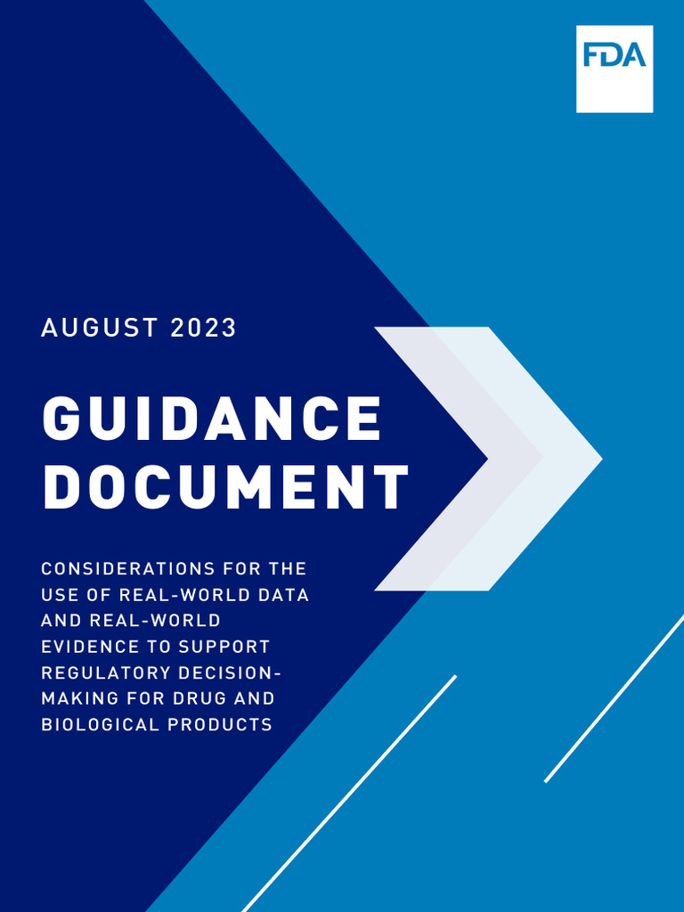 Real-World Data Guidance for FDA Decisions | PDF | Science & Mathematics
