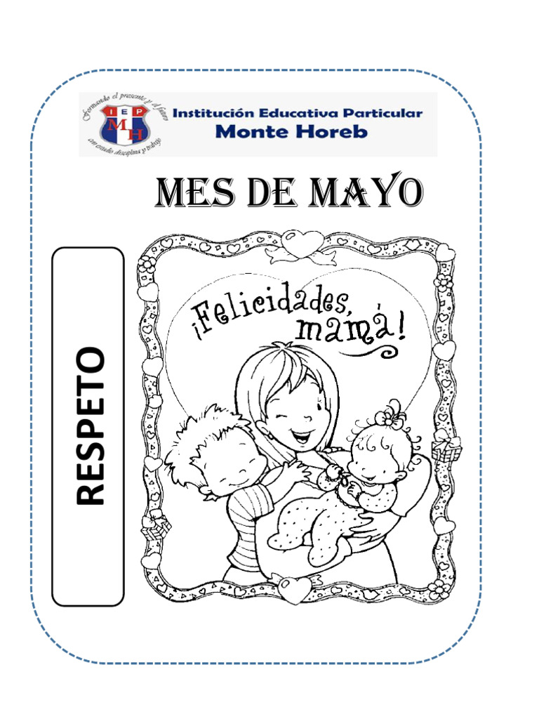 Carátulas para el mes de mayo PDF
