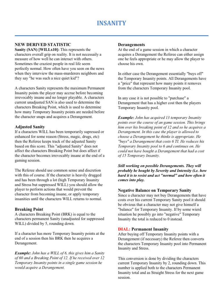 Cyberpunk 2020 Net Rules Insanity By Tzeentch Pdf