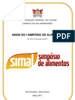 Anais - I - SIMAL
