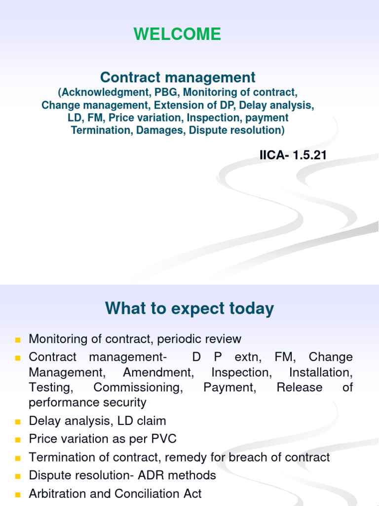Contract management gem pdf