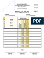 Formato de Evaluacion Himno Nal. Mexicano