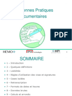 Bonnes Pratiques Documentaires