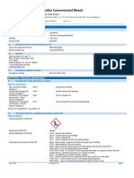 SDS 6050648 Cloralen Concentrated Bleach