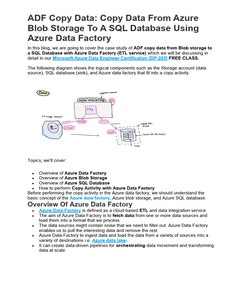 ADF Copy Data | PDF | Apache Spark | Databases