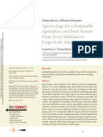 Ewert Et Al 2023 Agroecology For A Sustainable Agriculture and Food System From Local Solutions To Large Scale Adoption