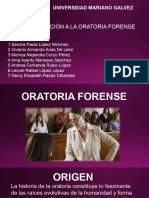 Aplicacion A La Oratoria Forense, Grupo #1