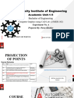 Projection of Points